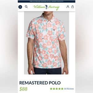 Worn once, great golf shirt!